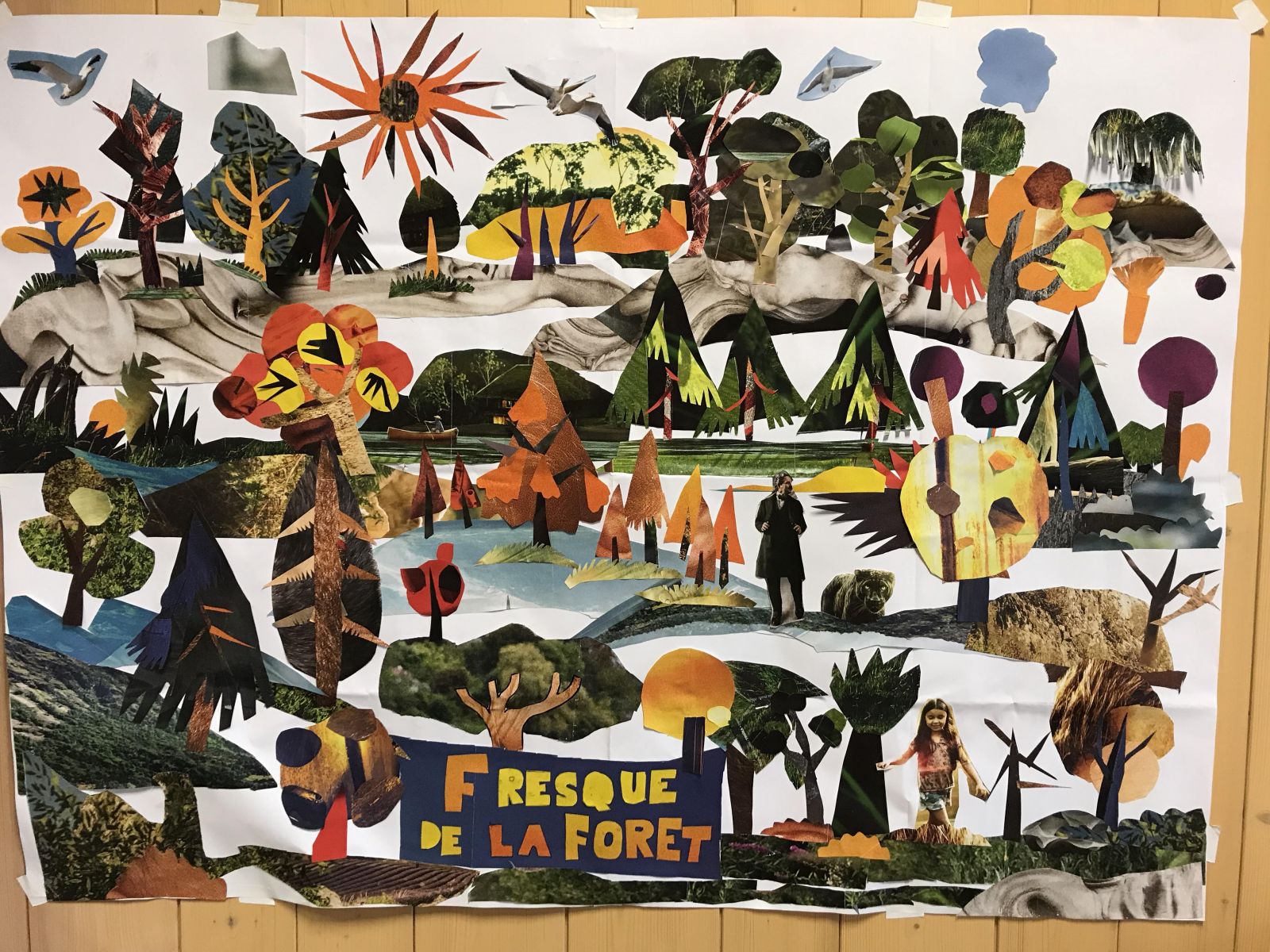 Fresque collaborative finalisée