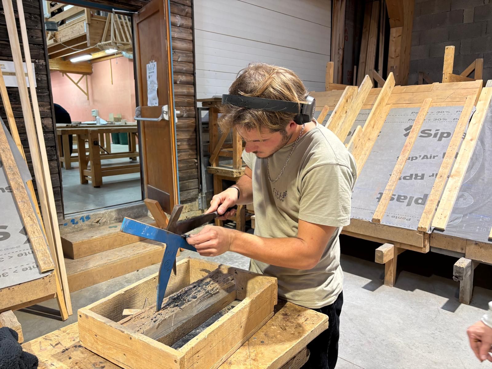 La taille d'ardoises