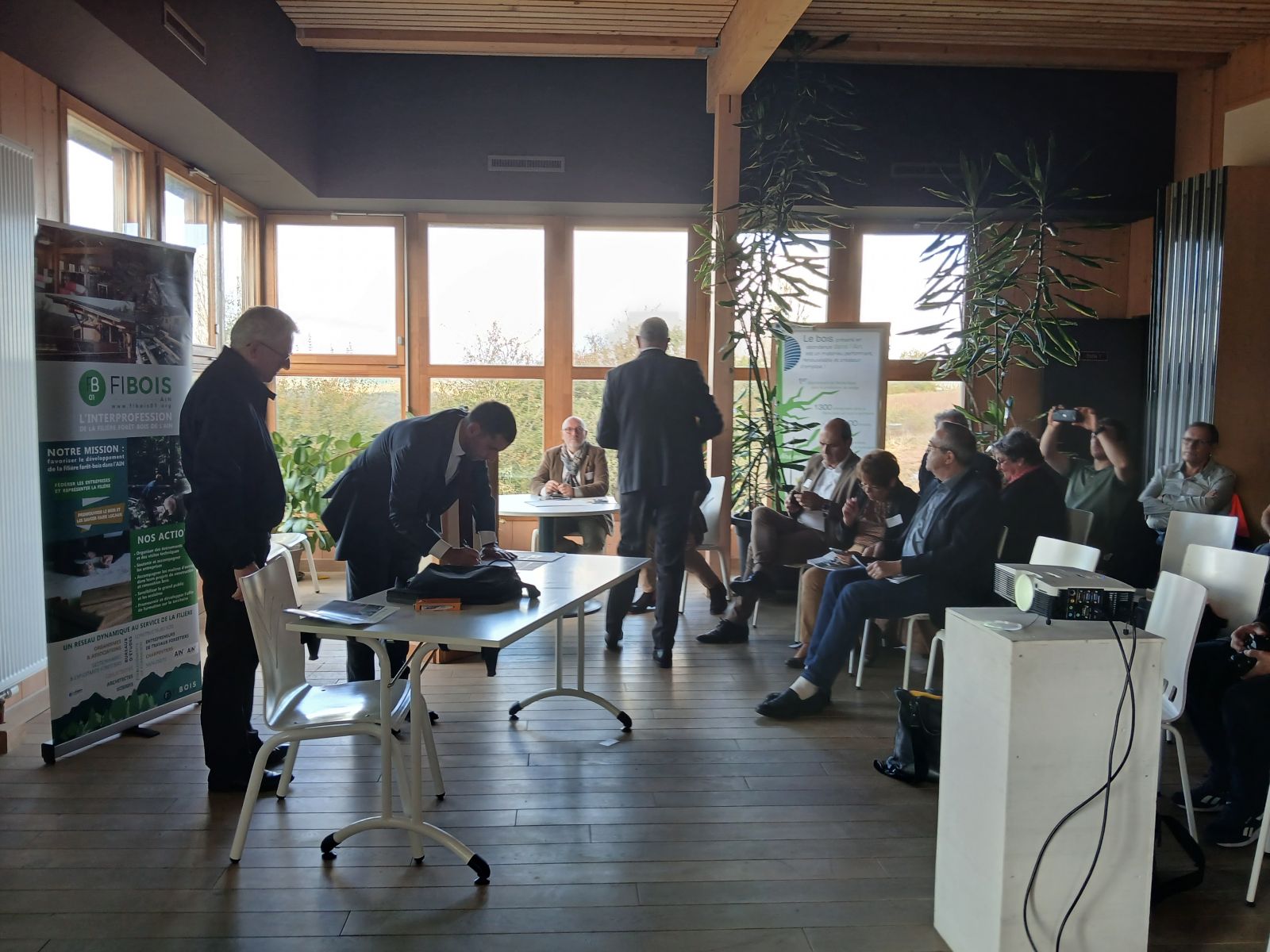 Signature du Pacte Bois-biosourcés par la SPL Terrinnov