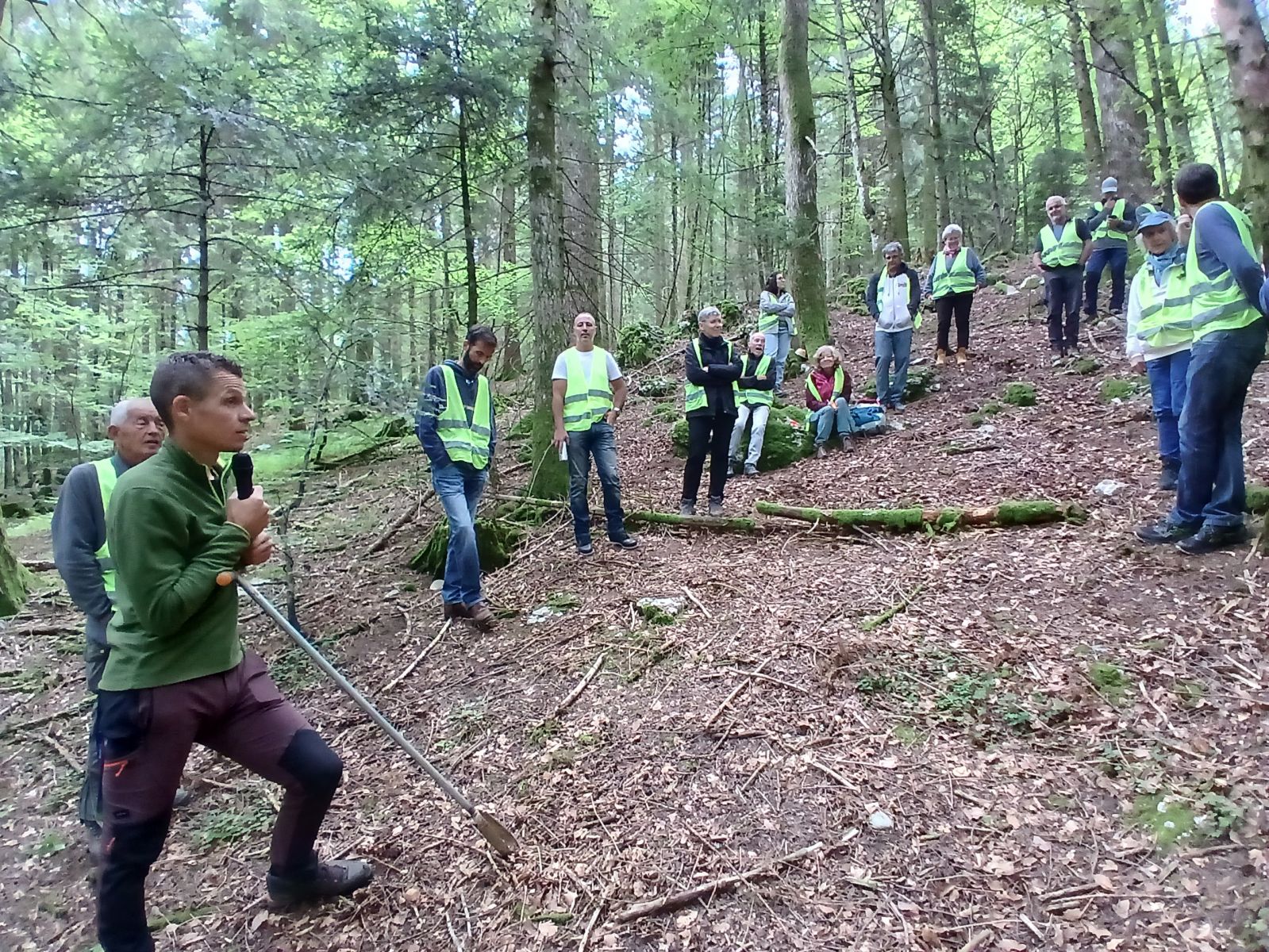 1er août à Plateau d'Hauteville avec Coforêt