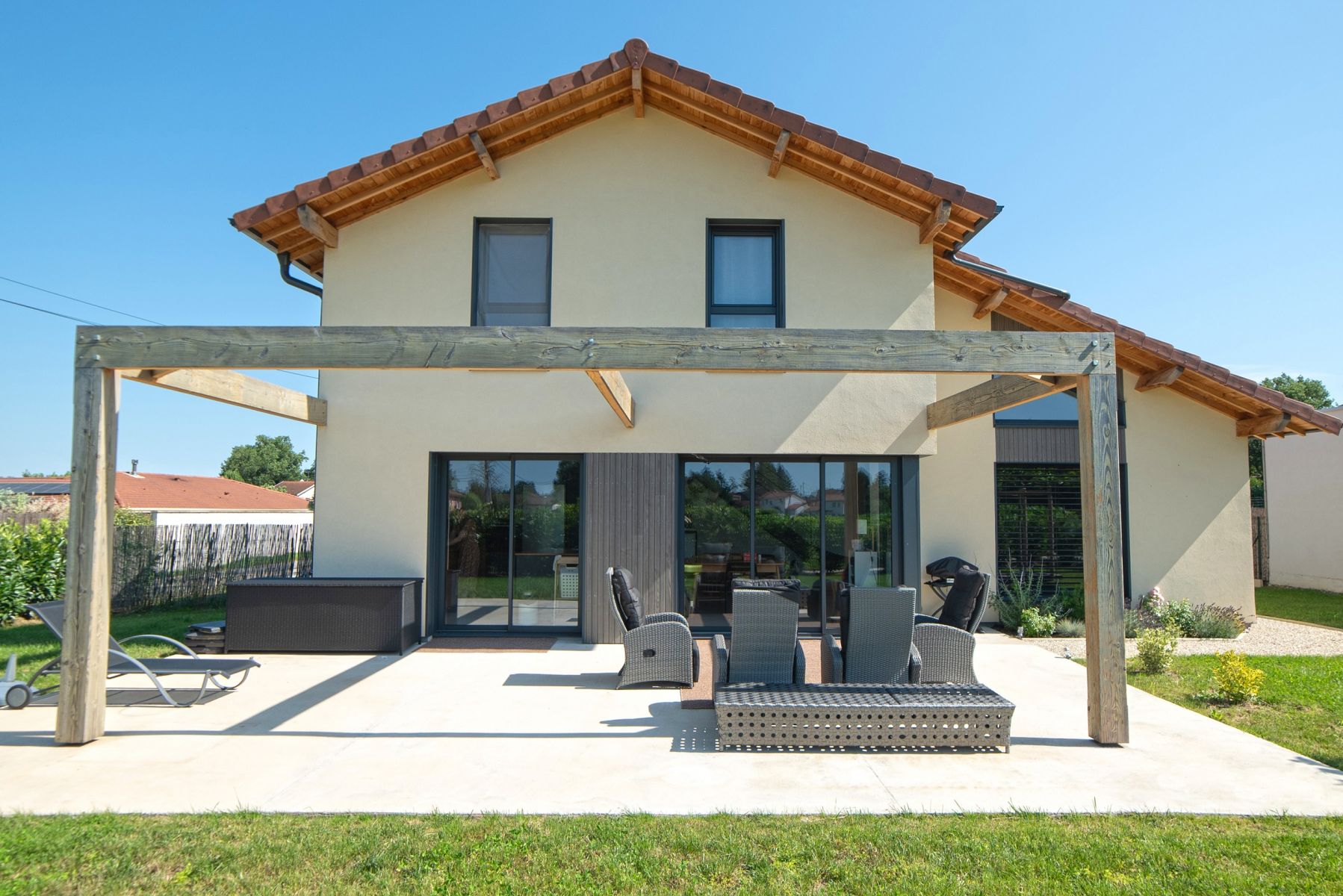 Maison à Jasseron - photos Bresse Bâti Confort