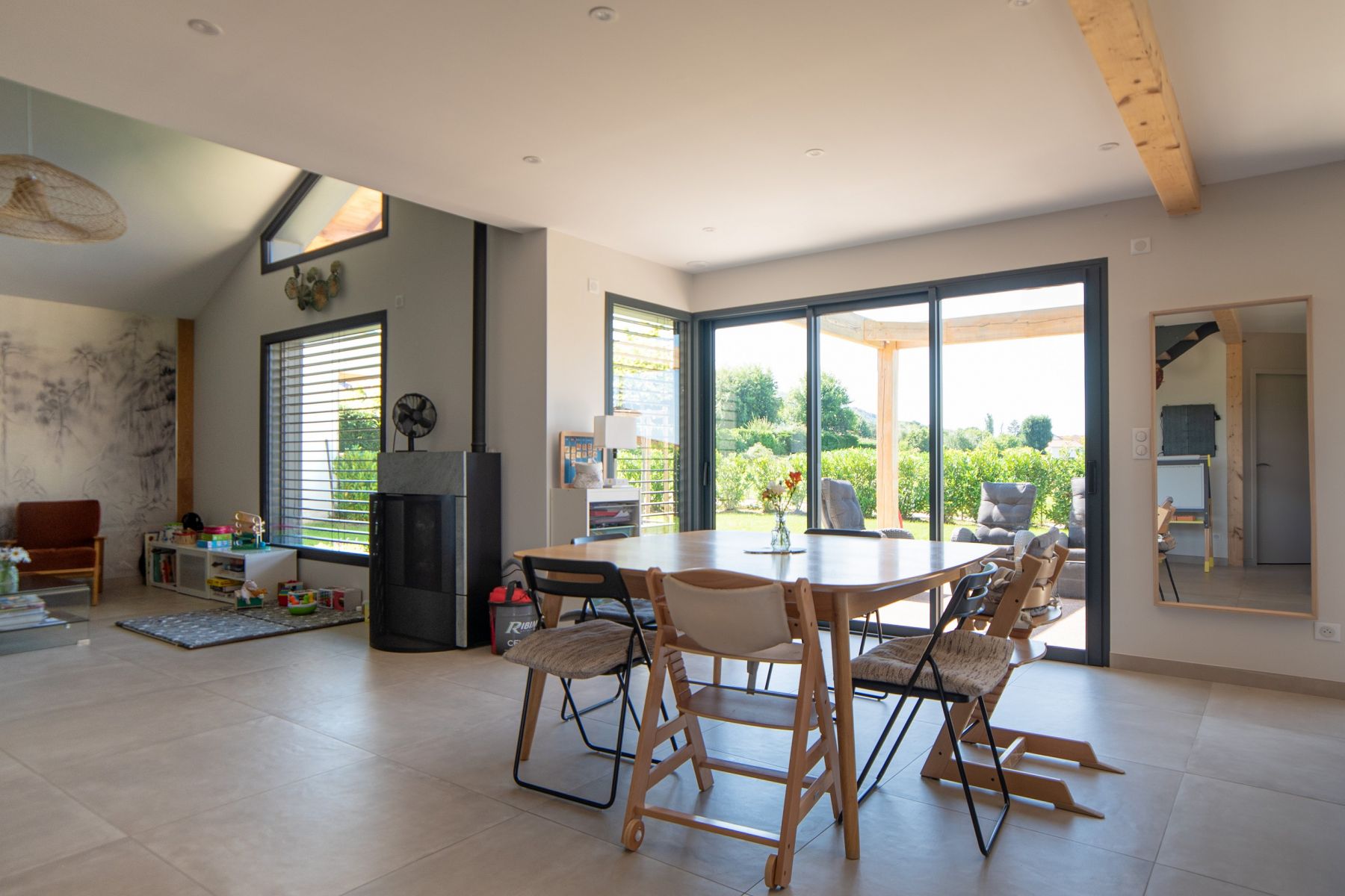 Maison à Jasseron - photos Bresse Bâti Confort