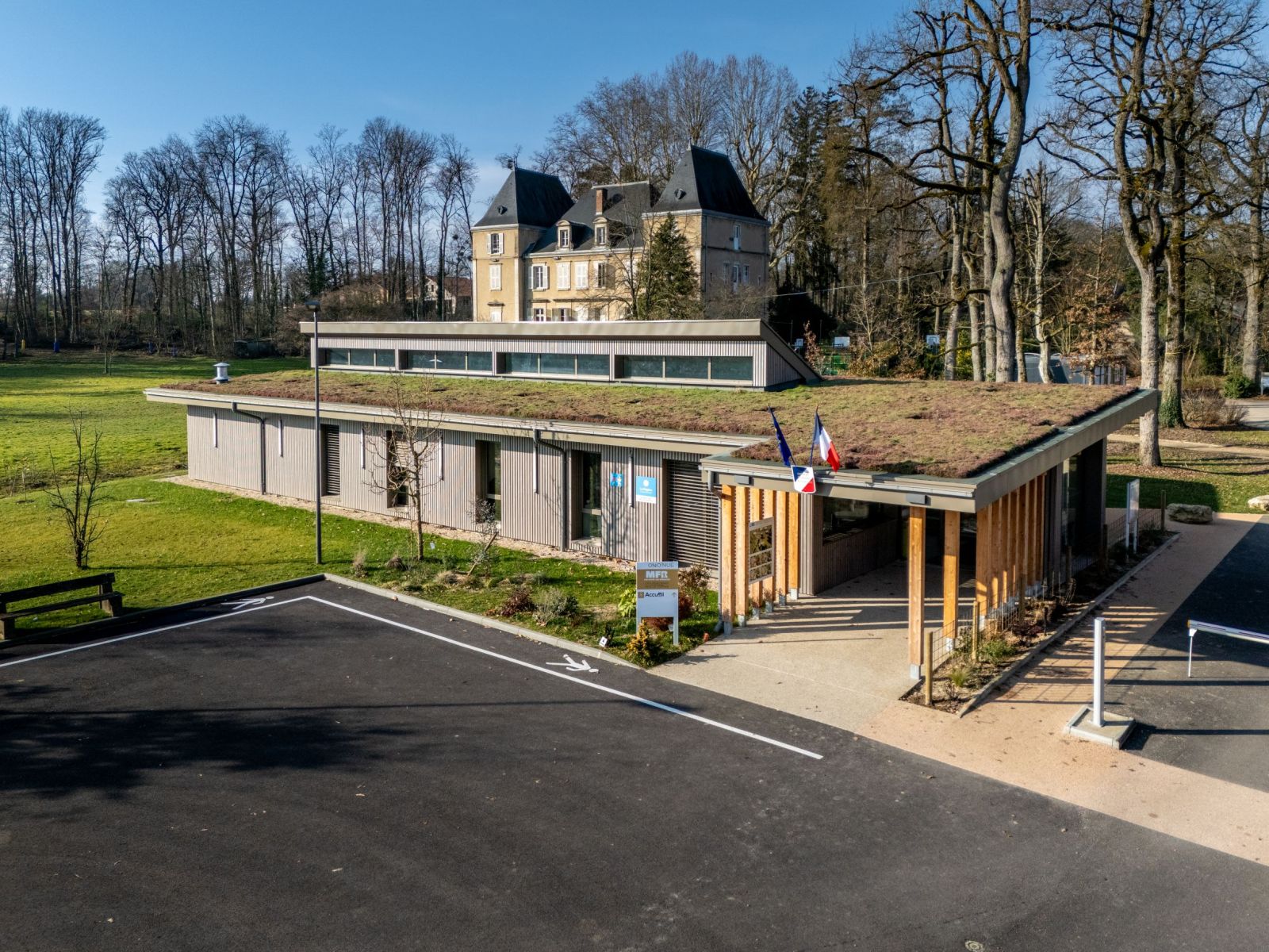 MFR La vernée - Bâtiment ZEPHYR photographe Jean-Pierre POUPON