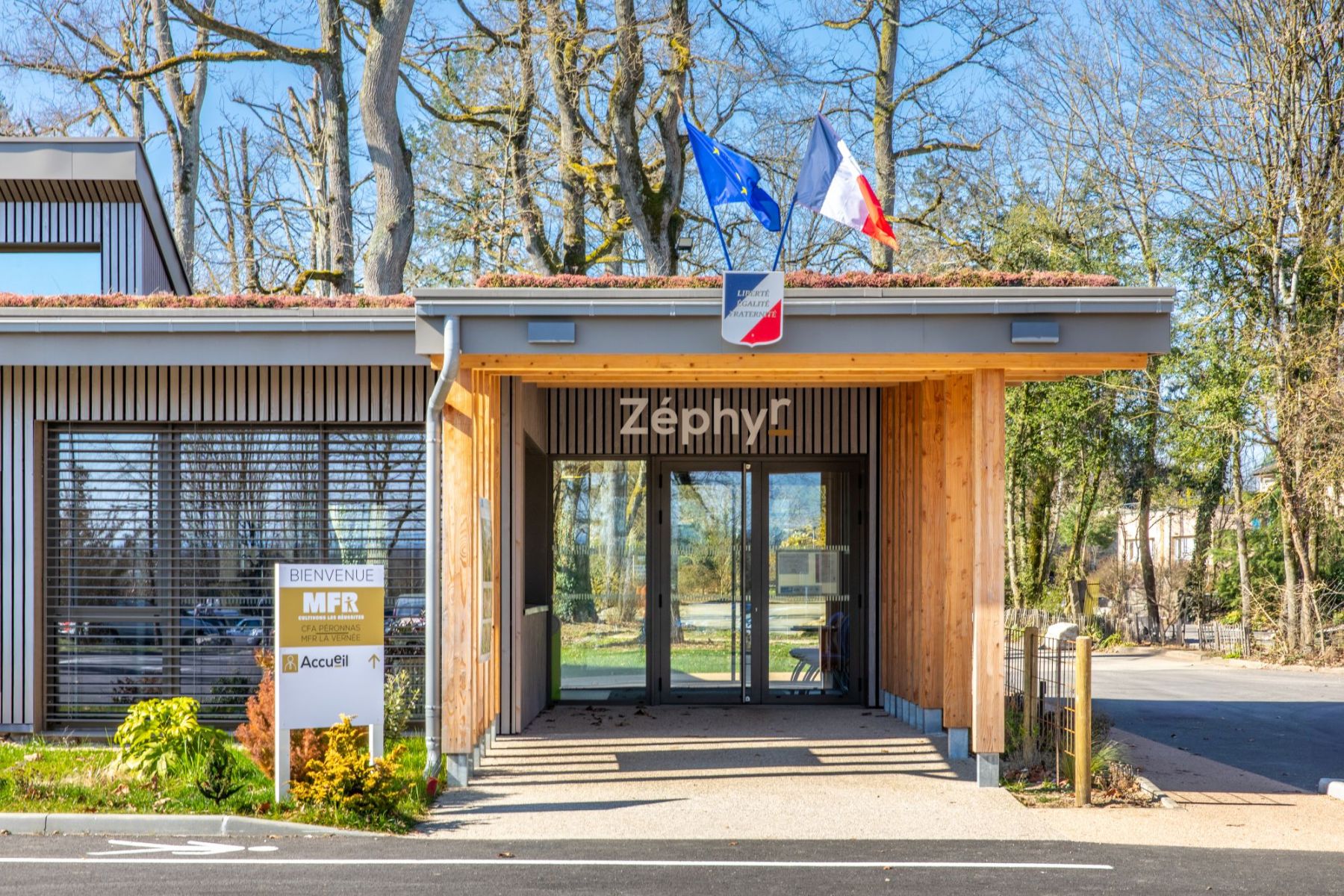 MFR La Vernée - Bâtiment ZEPHYR photographe Daniel GILLET