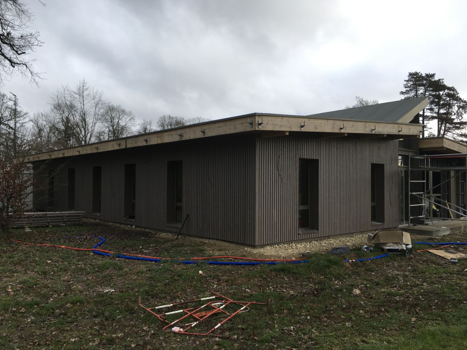 MFR La Vernée Bâtiment MISTRAL chantier photo JGA