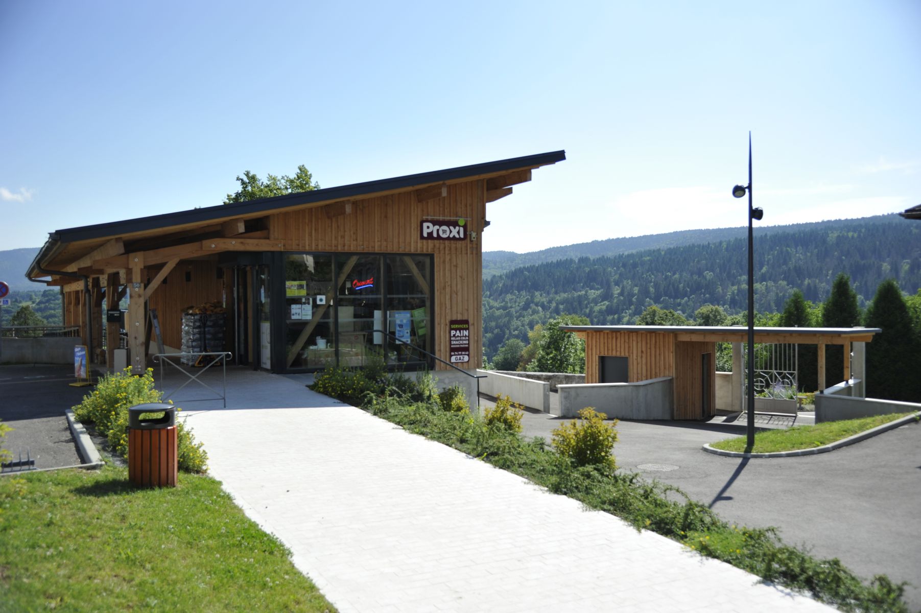 Echallon - bâtiment multiservice - MEGARD ARCHITECTES