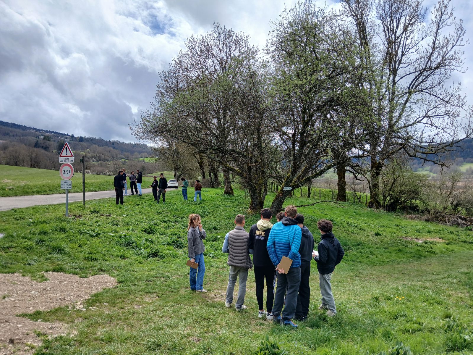 Visite sur site - photo Fibois 01