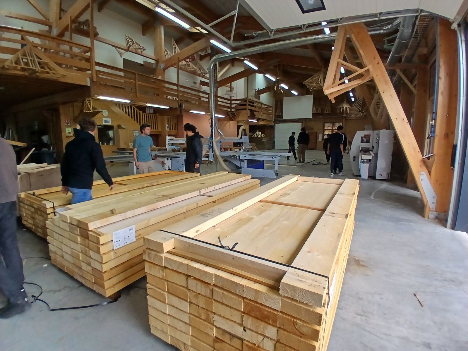 en atelier - photo Fibois 01