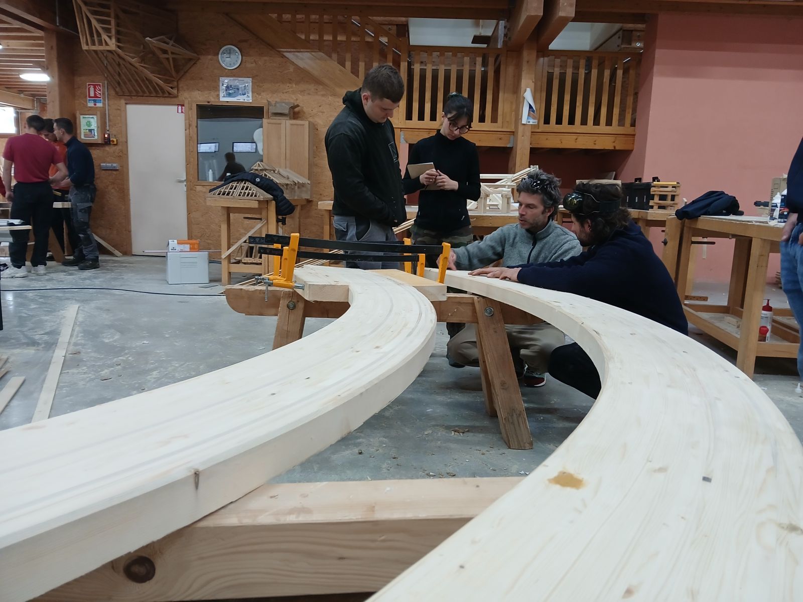 en atelier - photo Fibois 01