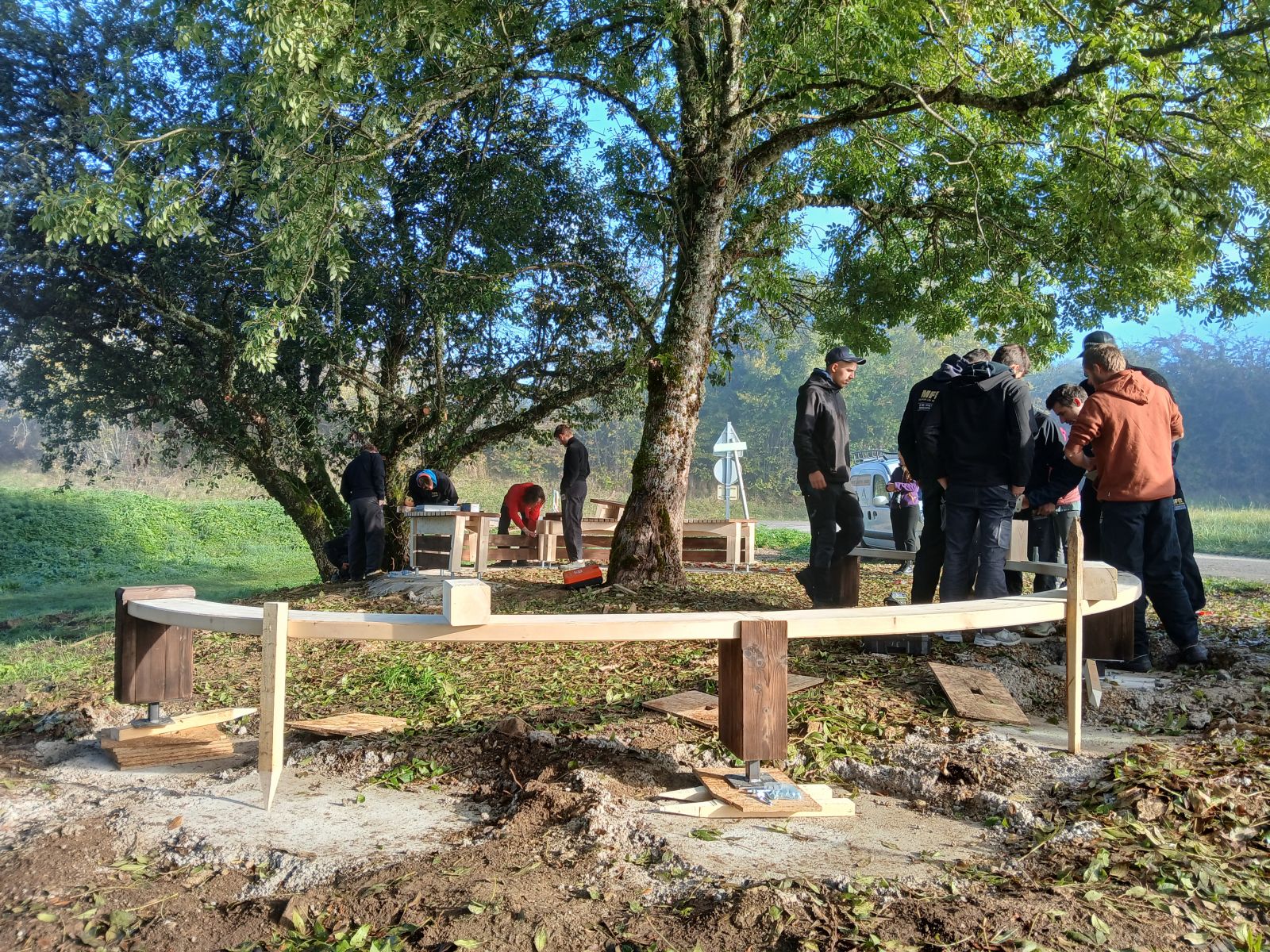 Installation sur site - photo Fibois01