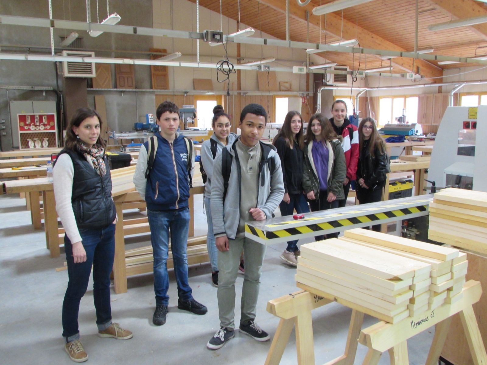 Visite de la MFR par des collégiens