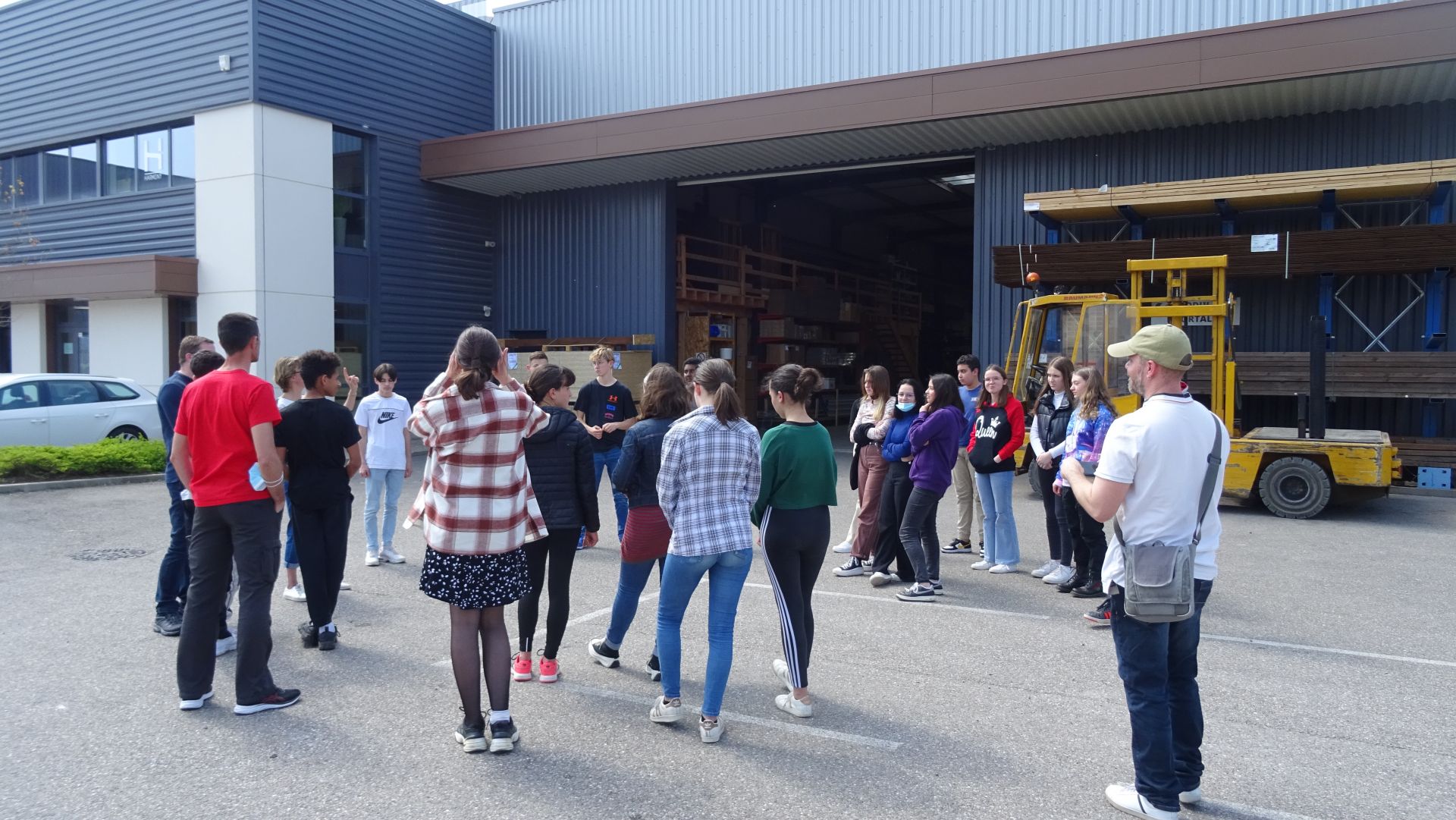 Visite de l'entreprise Moduland