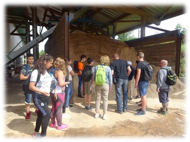 Visite de l'Ecole Technique du Bois