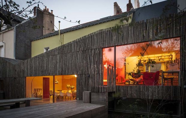 Extension maison MB à Nantes crédit : Patrick Miara